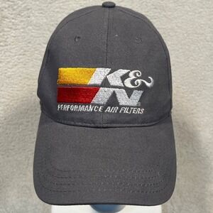 K&N Performance Air Filters Hat Cap Adjustable‎ Snapback Gray